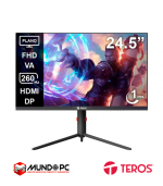 Monitor TEROS TE-2472G, 24.5″ Plano Gaming FHD VA, 260 Hz, 1ms, HDMI, DP, AUDIO OUT